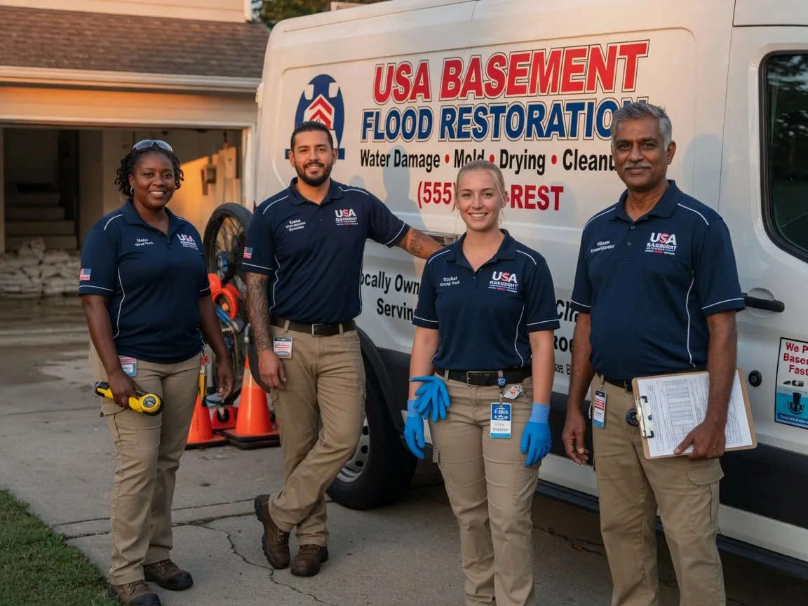 Basement Flood Cleanup company in Rosharon, TX