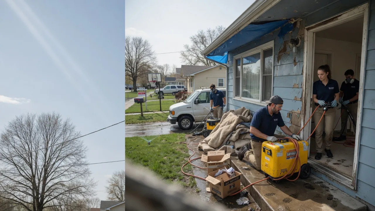 Basement Flood Cleanup in Rosharon, TX near me